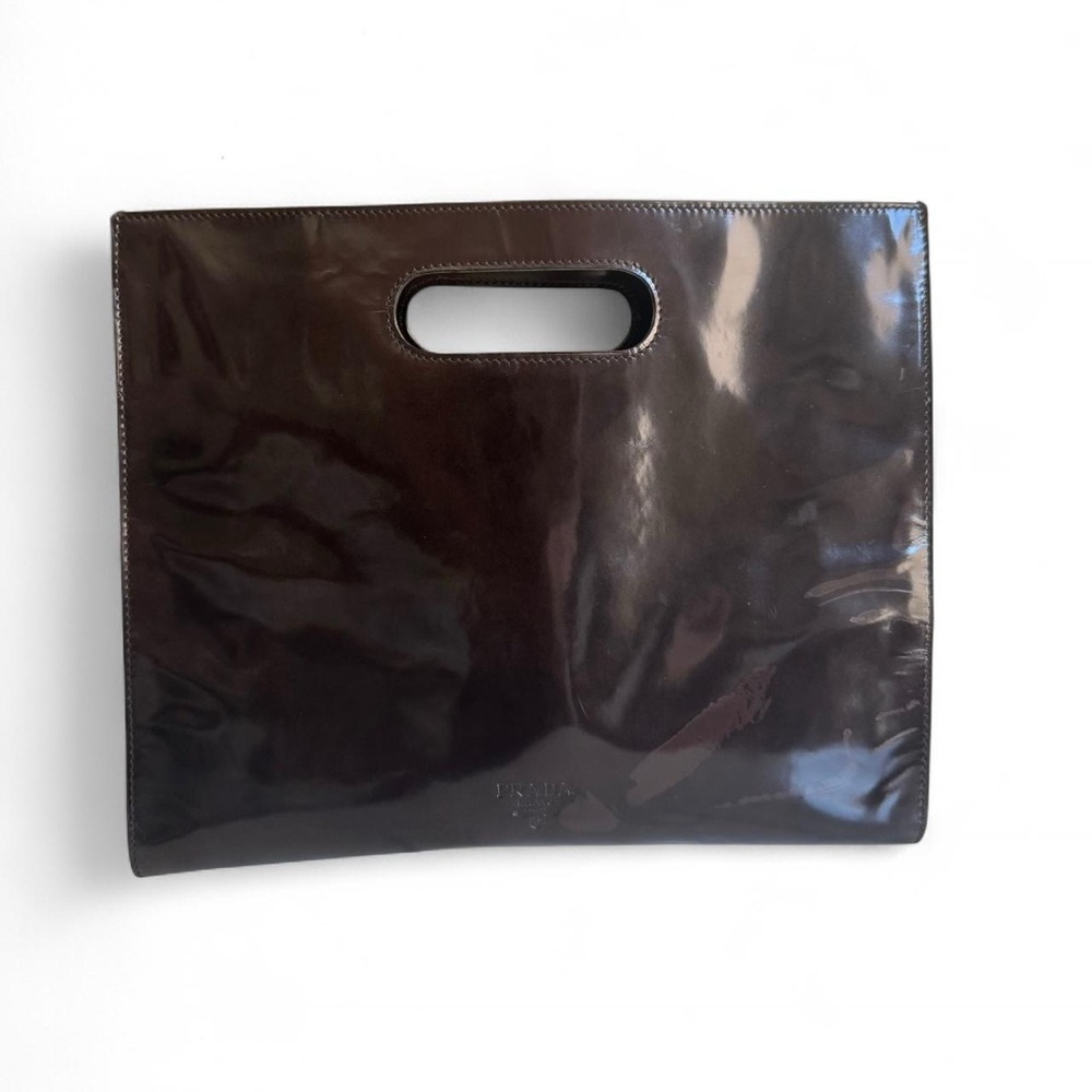 SOLD Prada - Vintage 90’s Patent Leather Mini Tote